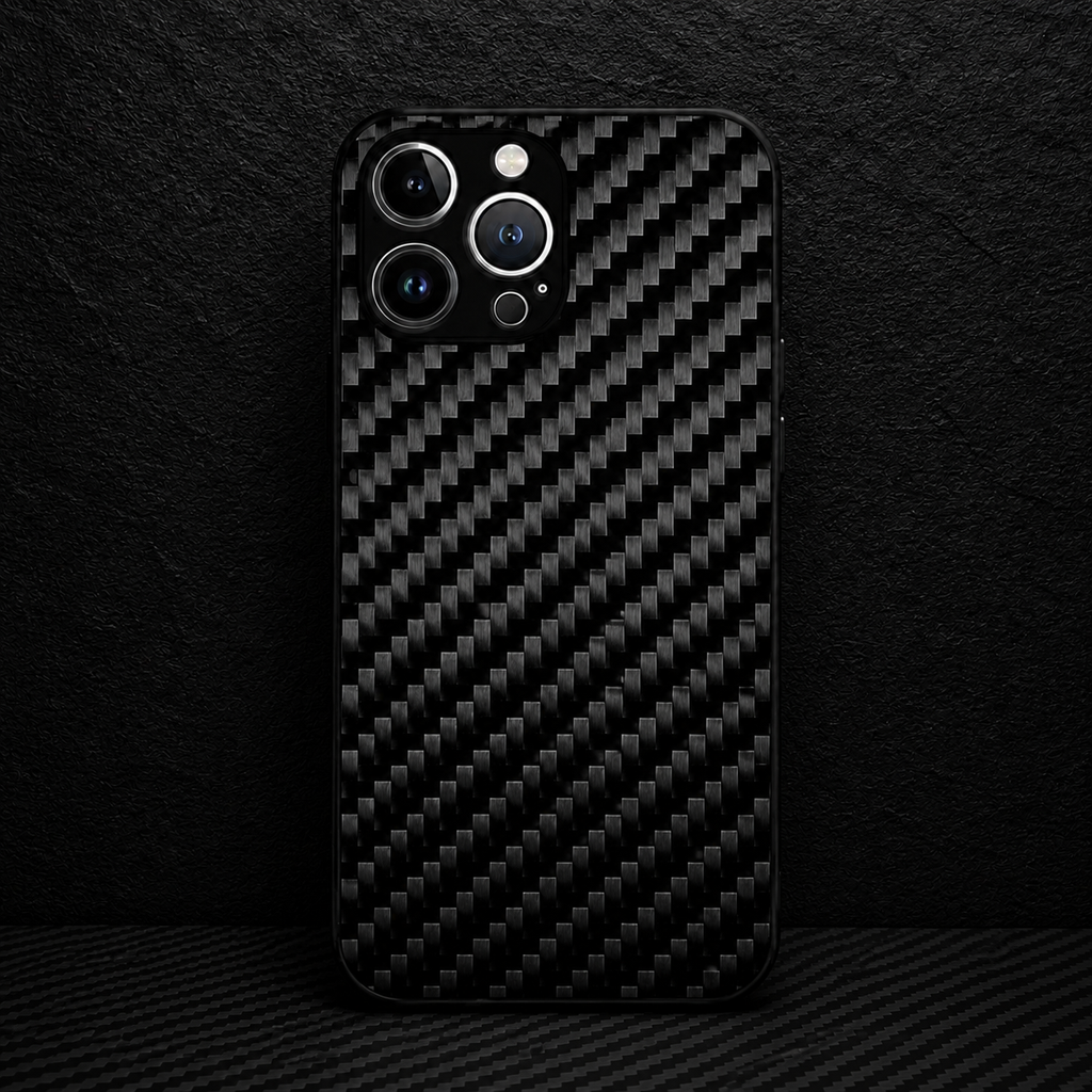 Forged Carbon Fiber Phone Case For iPhone