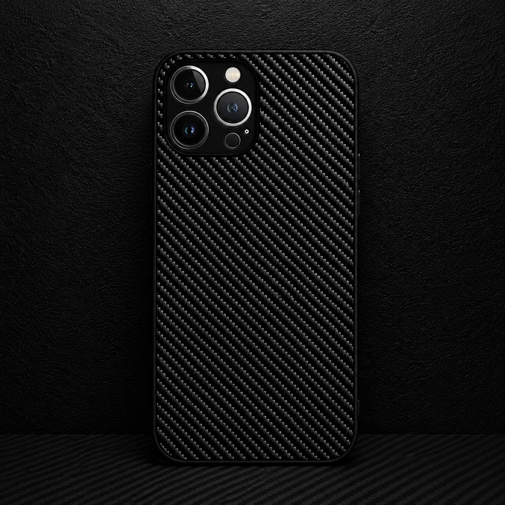 Forged Carbon Fiber Phone Case For iPhone
